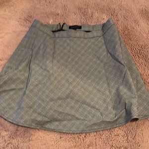 plaid skirt